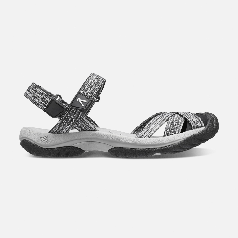 Keen Bali Strap Sandals - Women's Grey Black Sandals